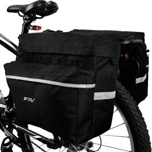 BV Bike Bag Bicycle Panniers with Adjustable Hooks